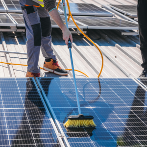 Cleaning your solar panels & maximize Output